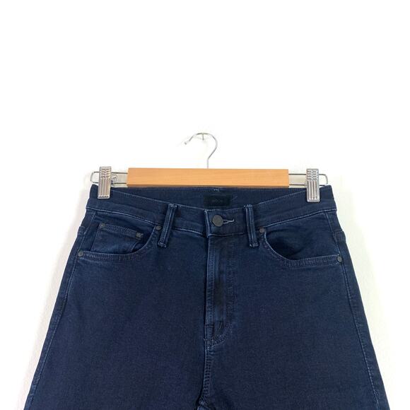 Mother Insider Ankle High Rise Cropped Bootcut Jean Holding Hands Size 25 - Picture 6 of 10